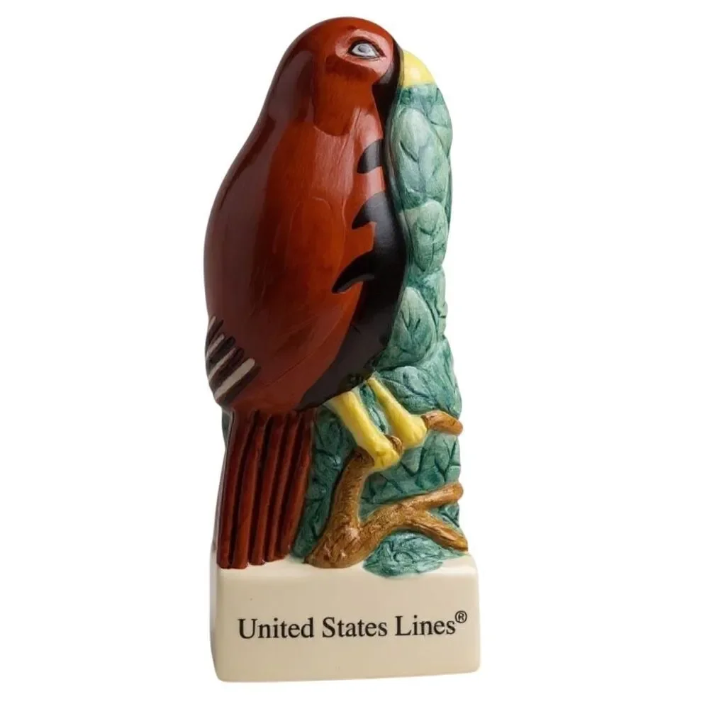 United States Line Rare Limited Edition Tiki Hawaiian Honeycreeper Parrotheads
